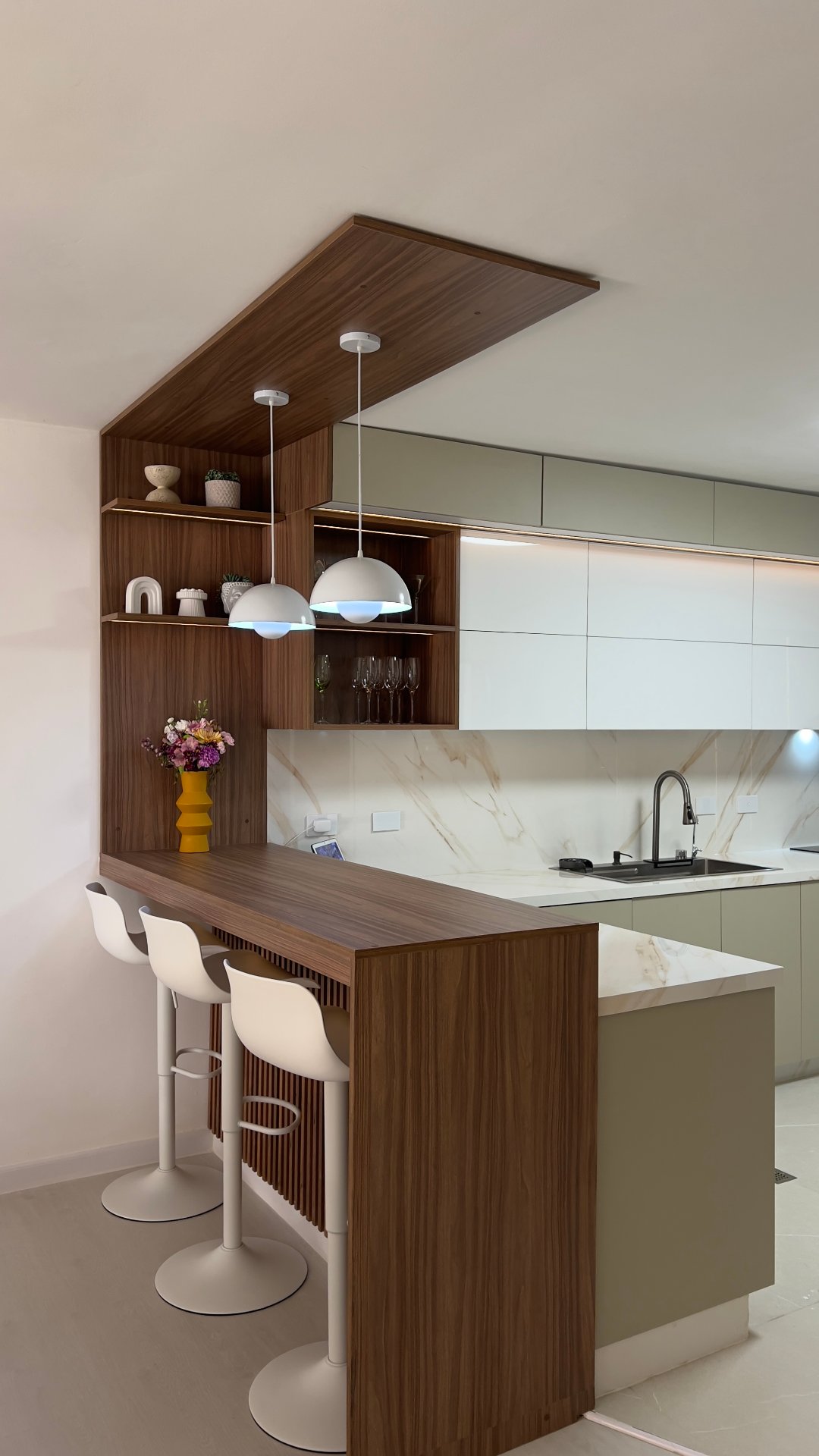 Cocina premium con acabados de lujo